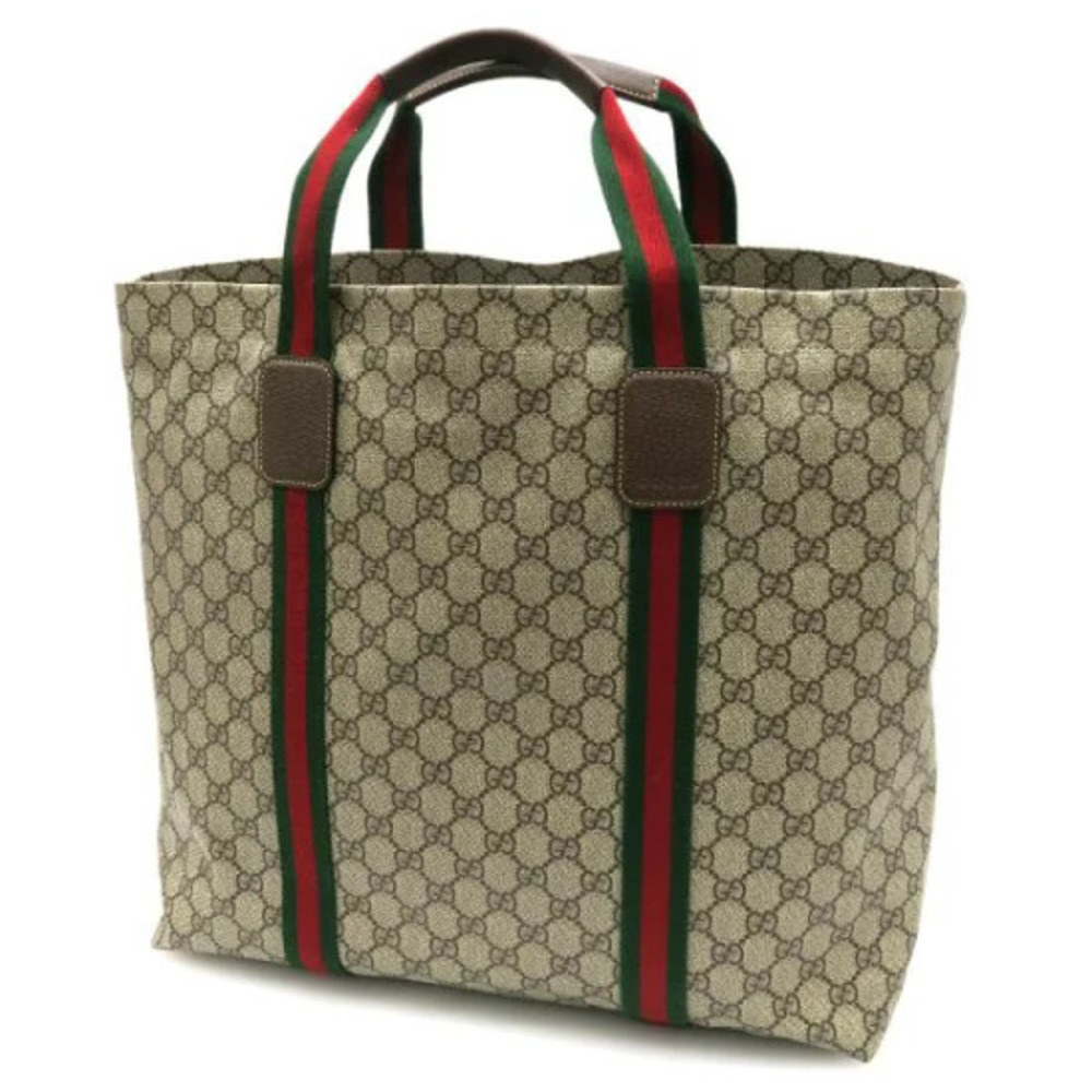 Gucci Tender Tote Bag signature GG Supreme canvas Web - Picture 2 of 9